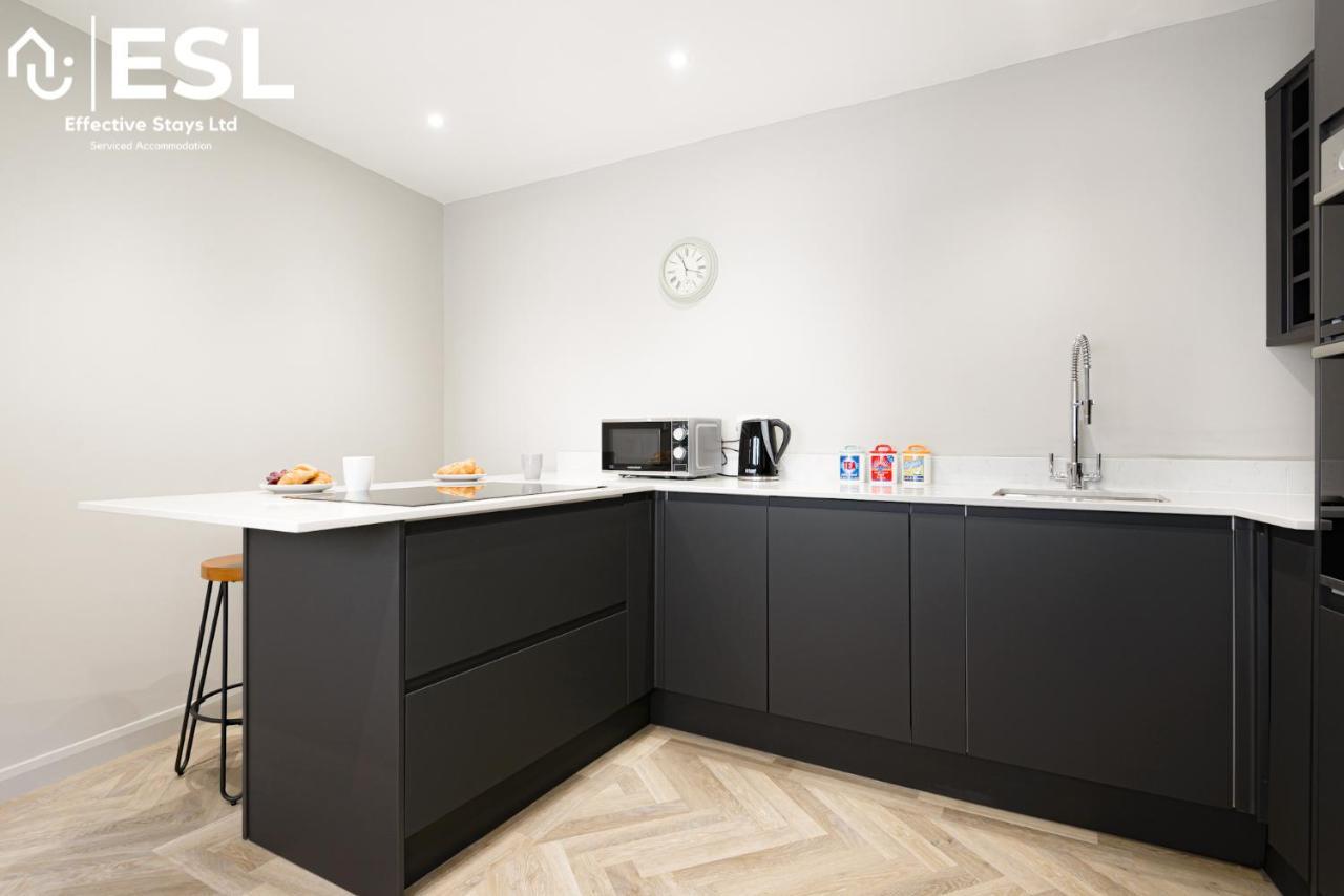 Comfy Modern 2 Bedroom Duplex Apartment With Sun Terrace シュルーズベリー エクステリア 写真