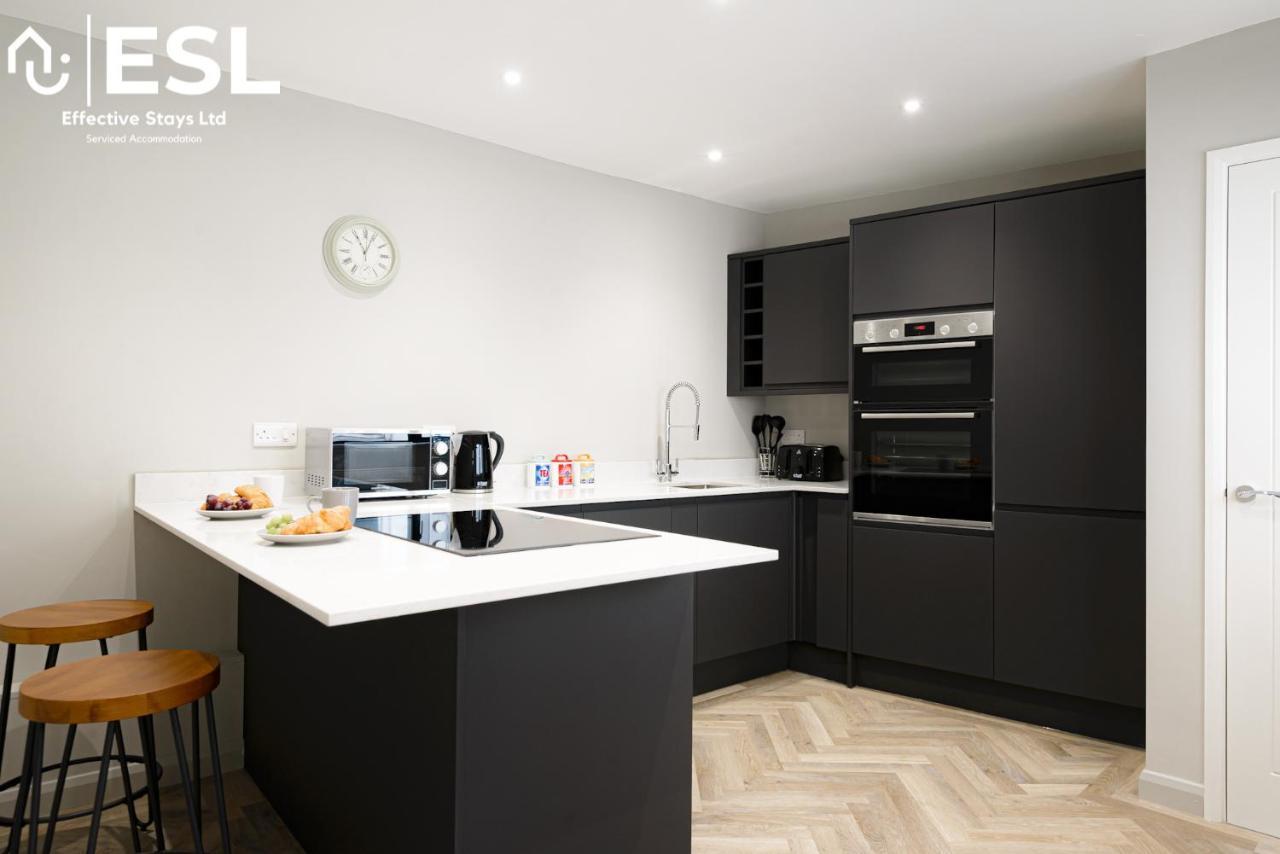 Comfy Modern 2 Bedroom Duplex Apartment With Sun Terrace シュルーズベリー エクステリア 写真