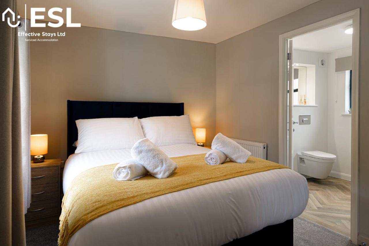Comfy Modern 2 Bedroom Duplex Apartment With Sun Terrace シュルーズベリー エクステリア 写真